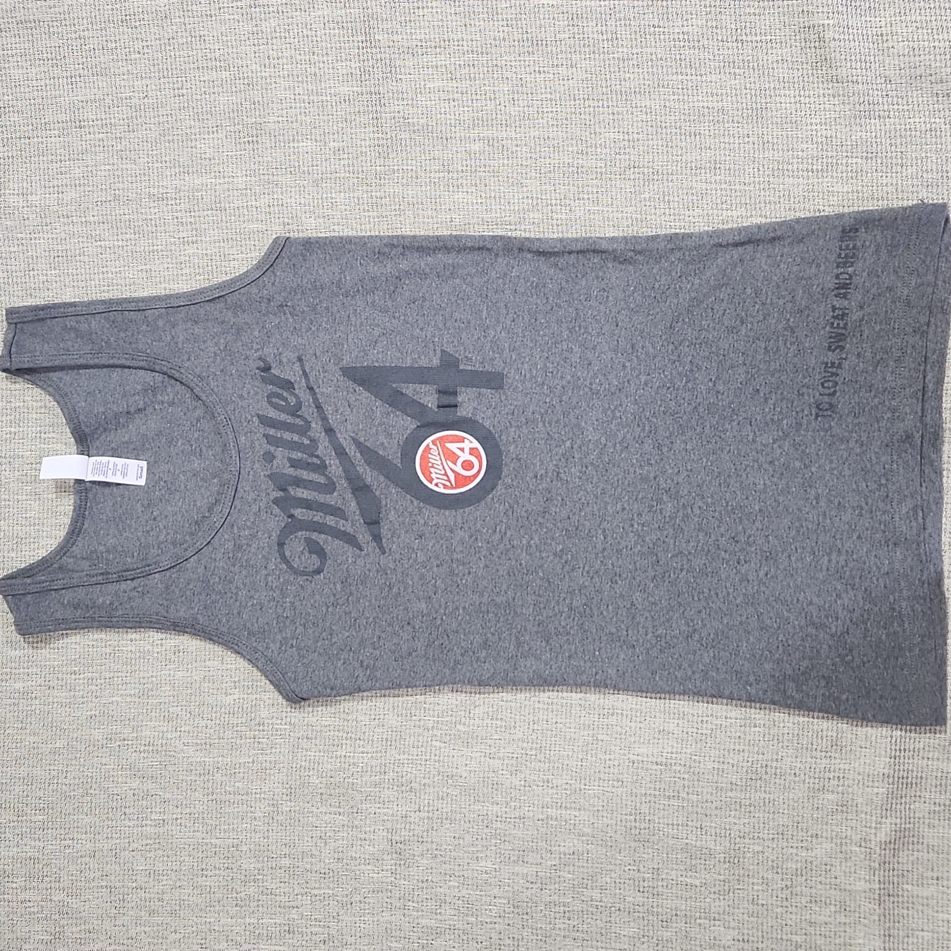 Vintage Y2k Miller 64 Bella Brand Tank Top  Size Small